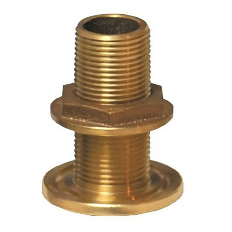 GROCO 2-1/2" Bronze Thru-Hull Fitting w/Nut - Kesper Supply