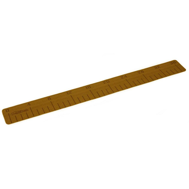 SeaDek 36" Fish Ruler - Mocha Brushed w/SeaDek Logo - Kesper Supply