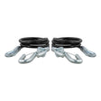 CURT 44-1/2" Safety Cables w/2 Snap Hooks - 5,000 lbs. - Vinyl Coated - 2 Pack - Kesper Supply