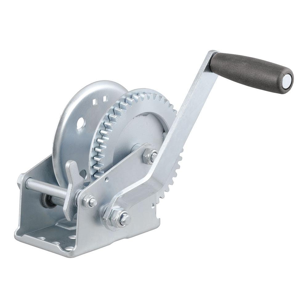 CURT Hand Crank 1200 lb. Winch - 7-1/2" Handle - Kesper Supply