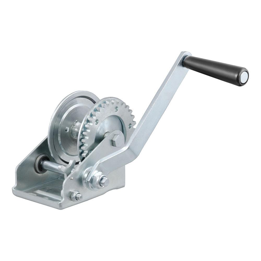 CURT Hand Crank 900 lb. Winch - 6-1/2" Handle - Kesper Supply