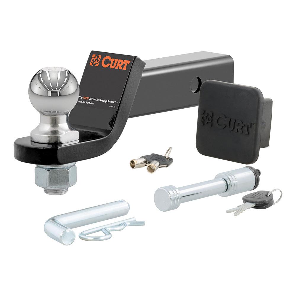 CURT Towing Starter Kit w/2" Ball - 2" Shank - 7,500 lbs - 2" Drop - Kesper Supply