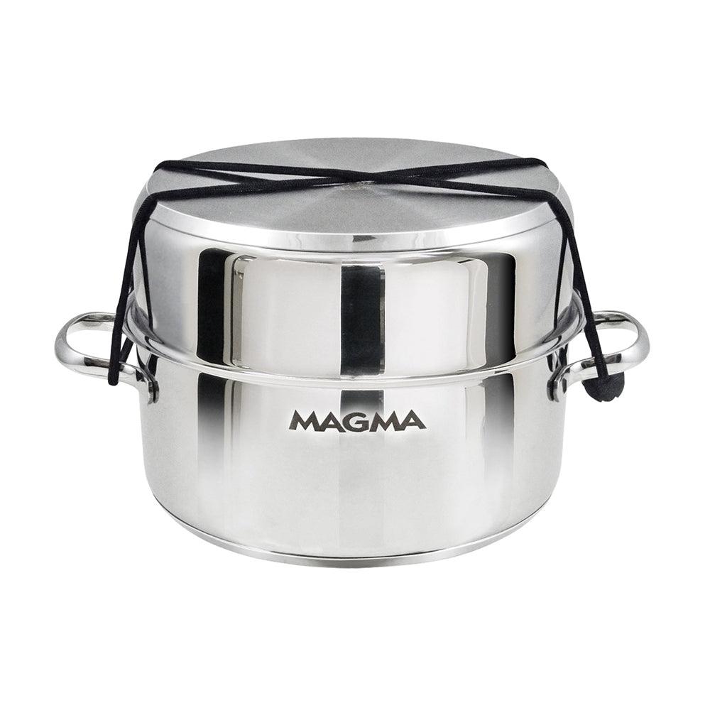 Magma 7 Piece Induction Cookware Set - Stainless Steel - Kesper Supply