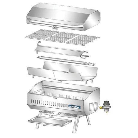 Magma ChefsMate Gas Grill - Kesper Supply