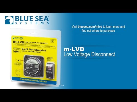 Blue Sea 7635 m-LVD Low Voltage Disconnect