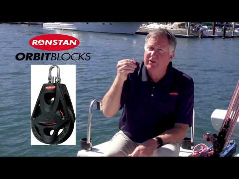 Ronstan Series 55 Ball Bearing Orbit Block™ - Single - Becket - Swivel Head