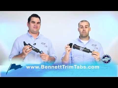 Bennett Trim Tabs Actuator Assembly - 13.75" Closed Length