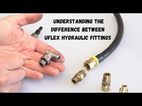 Uflex 1/4 NPT to 3/8 T-Fitting