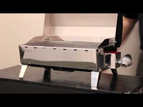 Kuuma Stow N' Go 160 Gas Grill w/Thermometer and Ignitor