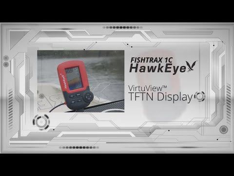 HawkEye FishTrax 1C Fish Finder w/HD Color Display