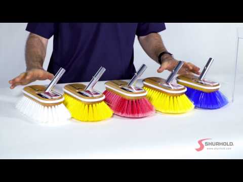 Shurhold 6" Nylon Extra Soft Bristles Deck Brush