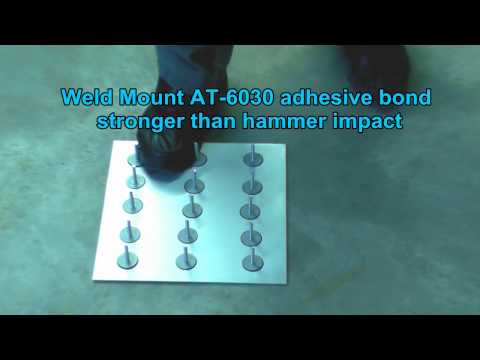 Weld Mount AT-6030 Metal Bond Adhesive