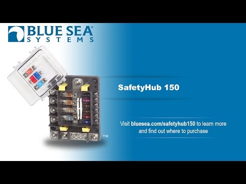 Blue Sea 7748 SafetyHub 150 Fuse Box