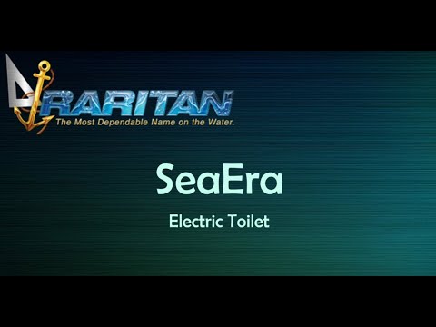 Raritan Sea Era Electric Toilet - Marine Size - Integral Pump - Straight & 90° Discharge - 12v