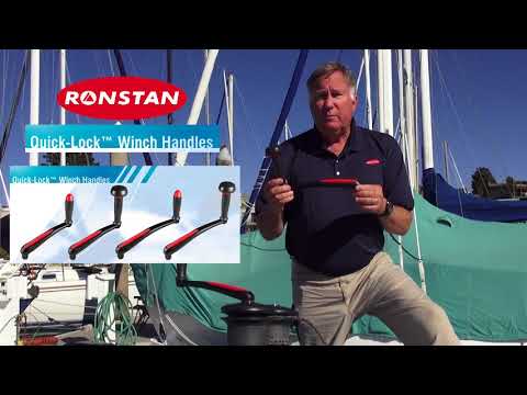 Ronstan Quick-Lock Winch Handle - Palm Grip - 250mm (10") Length