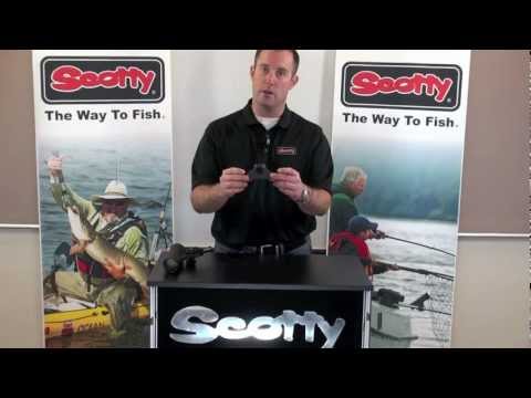 Scotty 241 Combination Side or Deck Mount - Grey