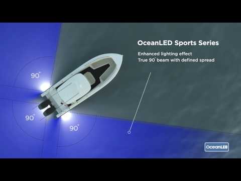 OceanLED Sport S3124s Underwater LED Light - Ultra White/Midnight Blue