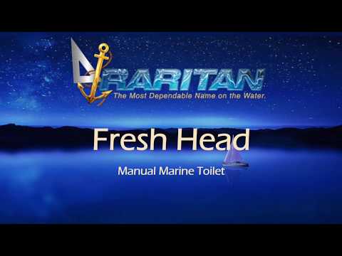 Raritan Fresh Head - Fresh Water Flush - Manual - Household Style - Left Hand Operation