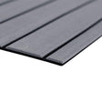 SeaDek 40" x 80" 6mm Teak Full Sheet - Brushed Texture - Storm Grey/Black (1016mm x 2032mm x 6mm) - Kesper Supply