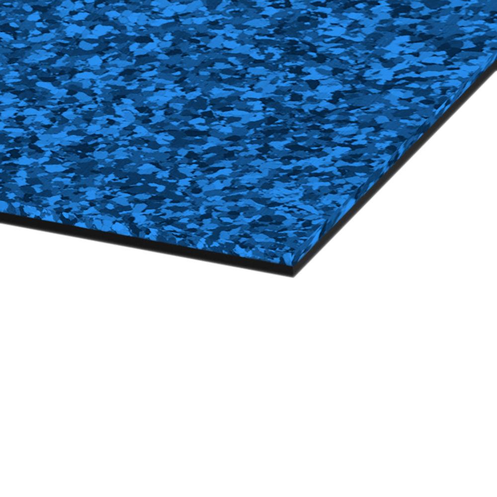 SeaDek 40" x 80" 6mm Two Color Full Sheet - Brushed Texture - Aqua Camo/Black (1016mm x 2032mm x 6mm) - Kesper Supply