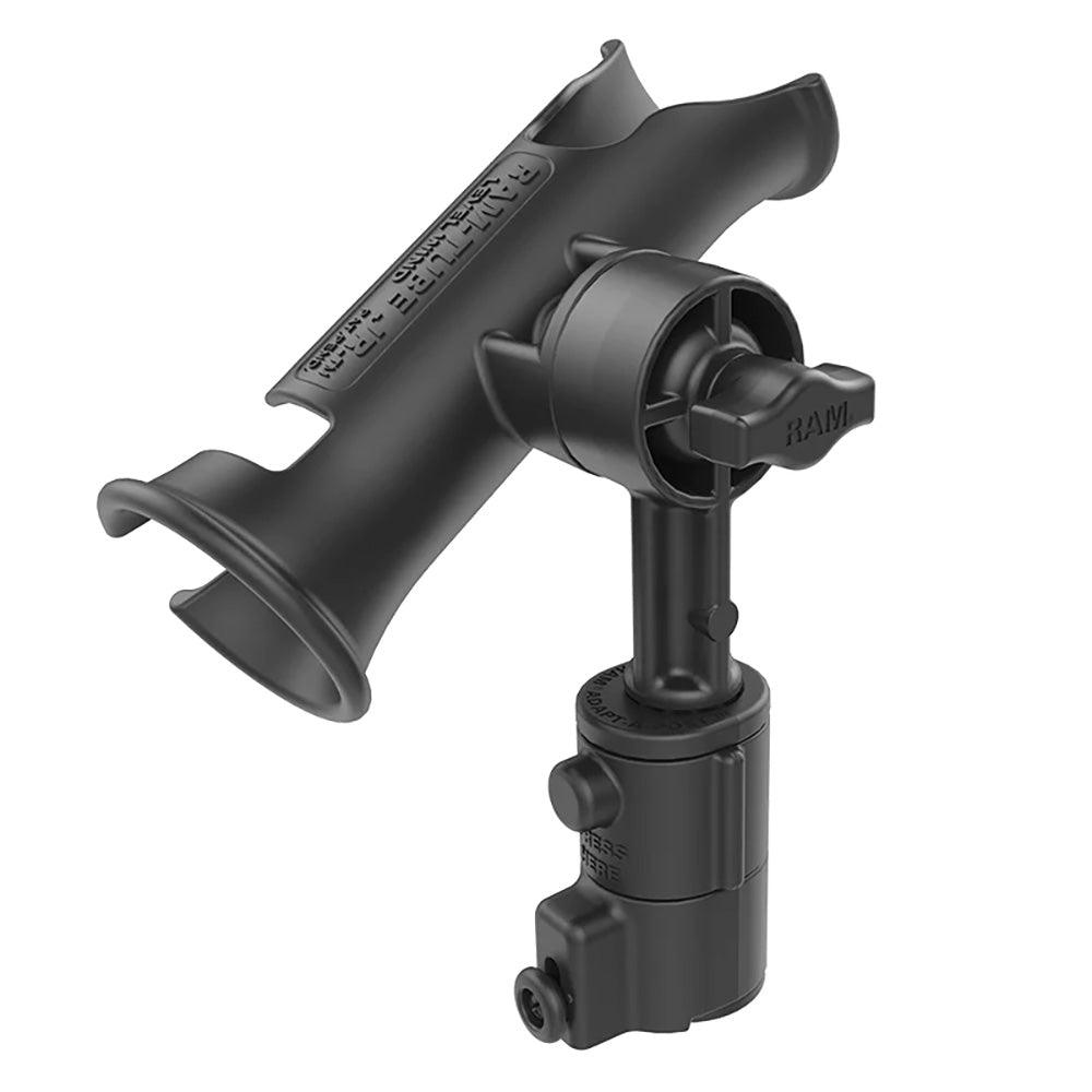 RAM Mount RAM® Tube Jr.™ Holder w/Universal Adapt-A-Post™ Track Base - 4" Post - Kesper Supply