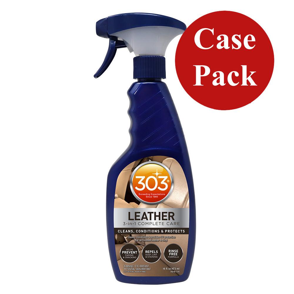 303 Automotive Leather 3-In-1 Complete Care - 16oz *Case of 6* - Kesper Supply