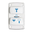 Albin Group Marine Control Silent Electric Toilet Rocker Switch - Kesper Supply