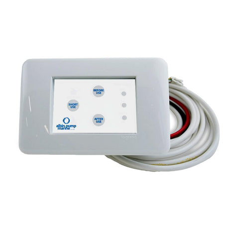 Albin Group Marine Digital Control Panel Silent Electric Toilet - Kesper Supply