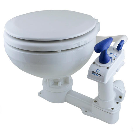 Albin Group Marine Toilet Manual Compact Low - Kesper Supply