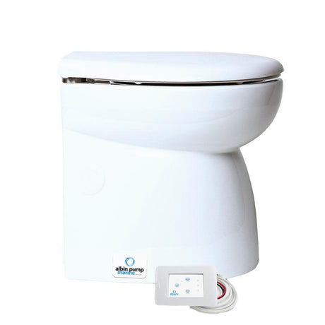 Albin Group Marine Toilet Silent Premium - 12V - Kesper Supply