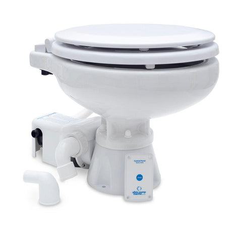 Albin Group Marine Toilet Standard Electric EVO Compact Low - 12V - Kesper Supply