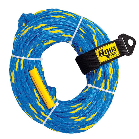 Aqua Leisure 2-Person Floating Tow Rope - 2,375lb Tensile - Blue - Kesper Supply