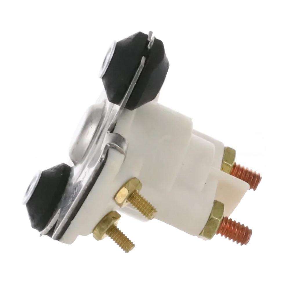 ARCO Marine Outboard Solenoid w/Flat Isolated Base & White Housing - Kesper Supply