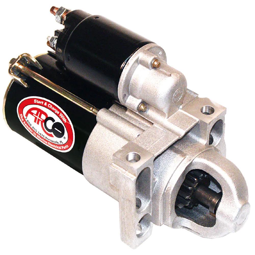 ARCO Marine Top Mount Inboard Starter w/Gear Reduction - Counter Clockwise Rotation - Kesper Supply