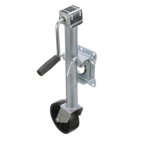 Attwood Fold-Up Trailer Jack - 1000 lb Capacity - Single Wheel - Kesper Supply