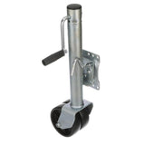 Attwood Fold-Up Trailer Jack - 1500 lb Capacity - Dual Wheel - Kesper Supply