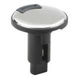 Attwood LightArmor Plug-In Base - 2 Pin - Stainless Steel - Round - Kesper Supply