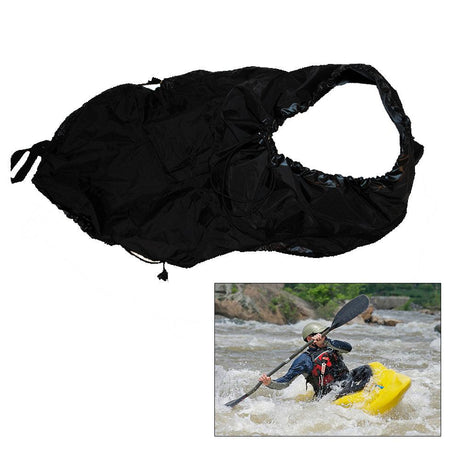 Attwood Universal Fit Kayak Spray Skirt - Black - Kesper Supply