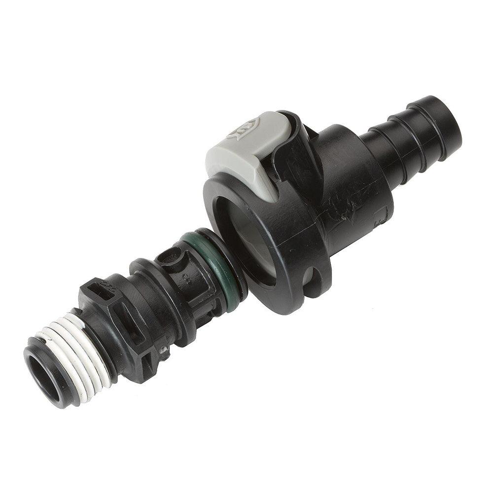 Attwood Universal Sprayless Connector - Male & Female - Kesper Supply