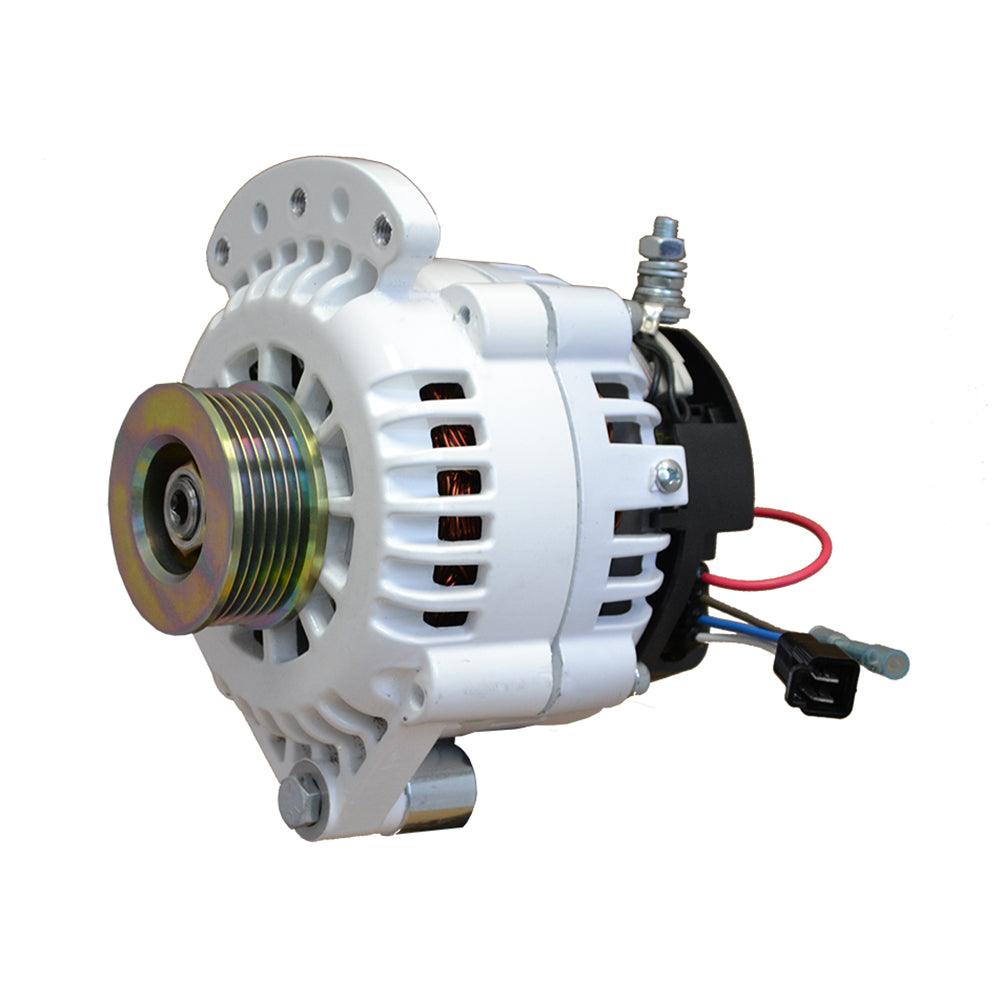 Balmar Alternator 120 Amp 12V 1-2" Single Foot Single K6 Pulley w/Isolated Grounding - Kesper Supply