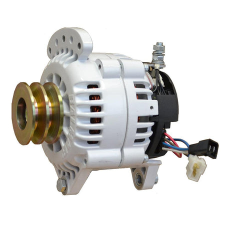 Balmar Alternator 120 AMP 12V 3.15" Dual Foot Saddle Dual Pulley w/Isolated Ground - Kesper Supply