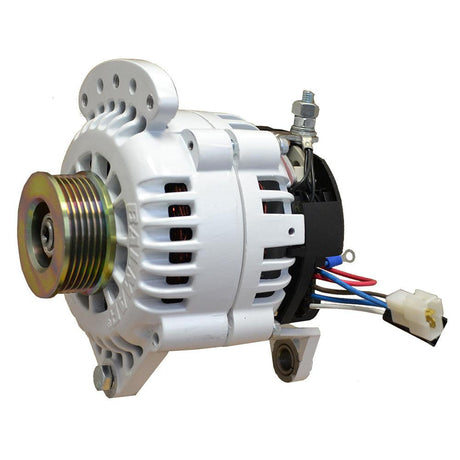 Balmar Alternator 120 AMP 12V 4" Dual Foot Saddle K6 Pulley w/Isolated Ground - Kesper Supply