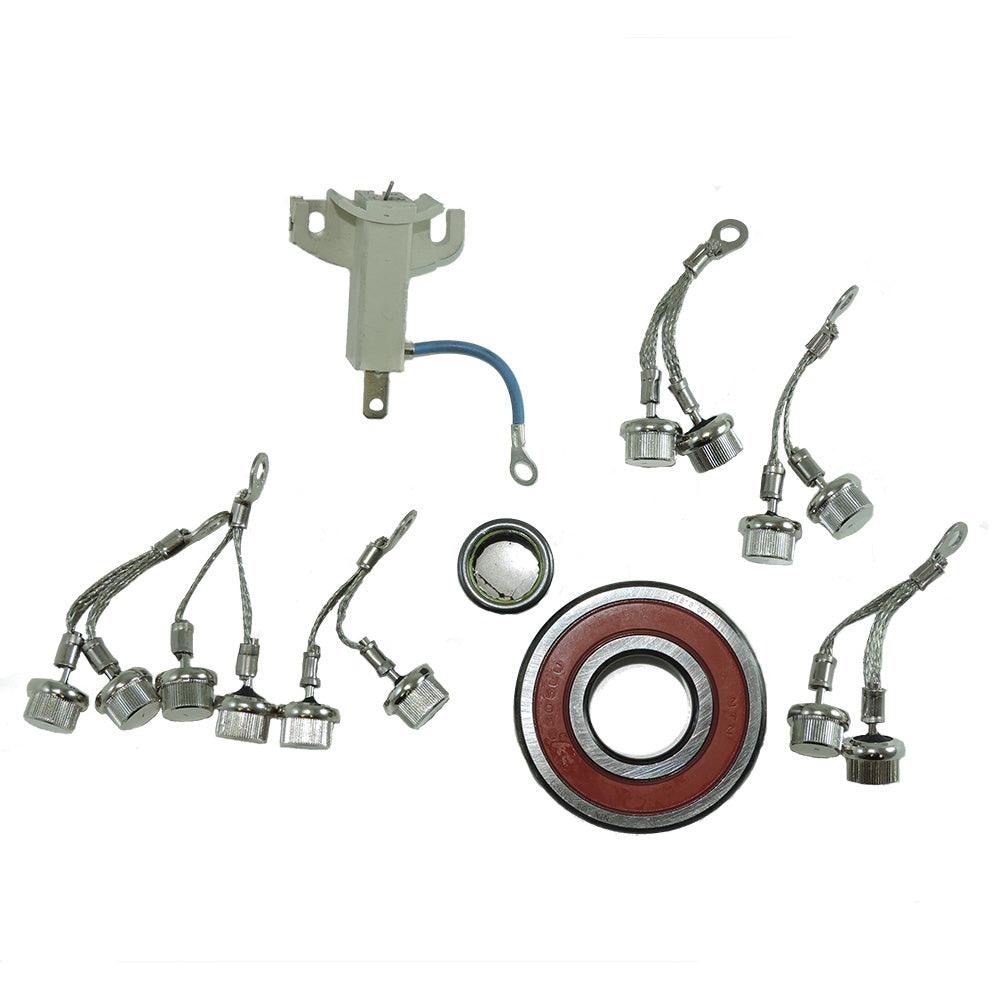 Balmar Offshore Repair Kit 94 Series 12/24V Includes Bearings, Brushes, Positive/Negative Diode - Kesper Supply