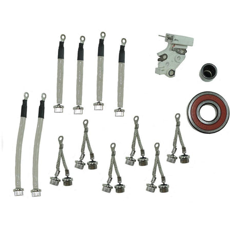 Balmar Offshore Repair Kit 95 Series 12/24V Includes Bearings, Brushes, Positive/Negative Diode - Kesper Supply