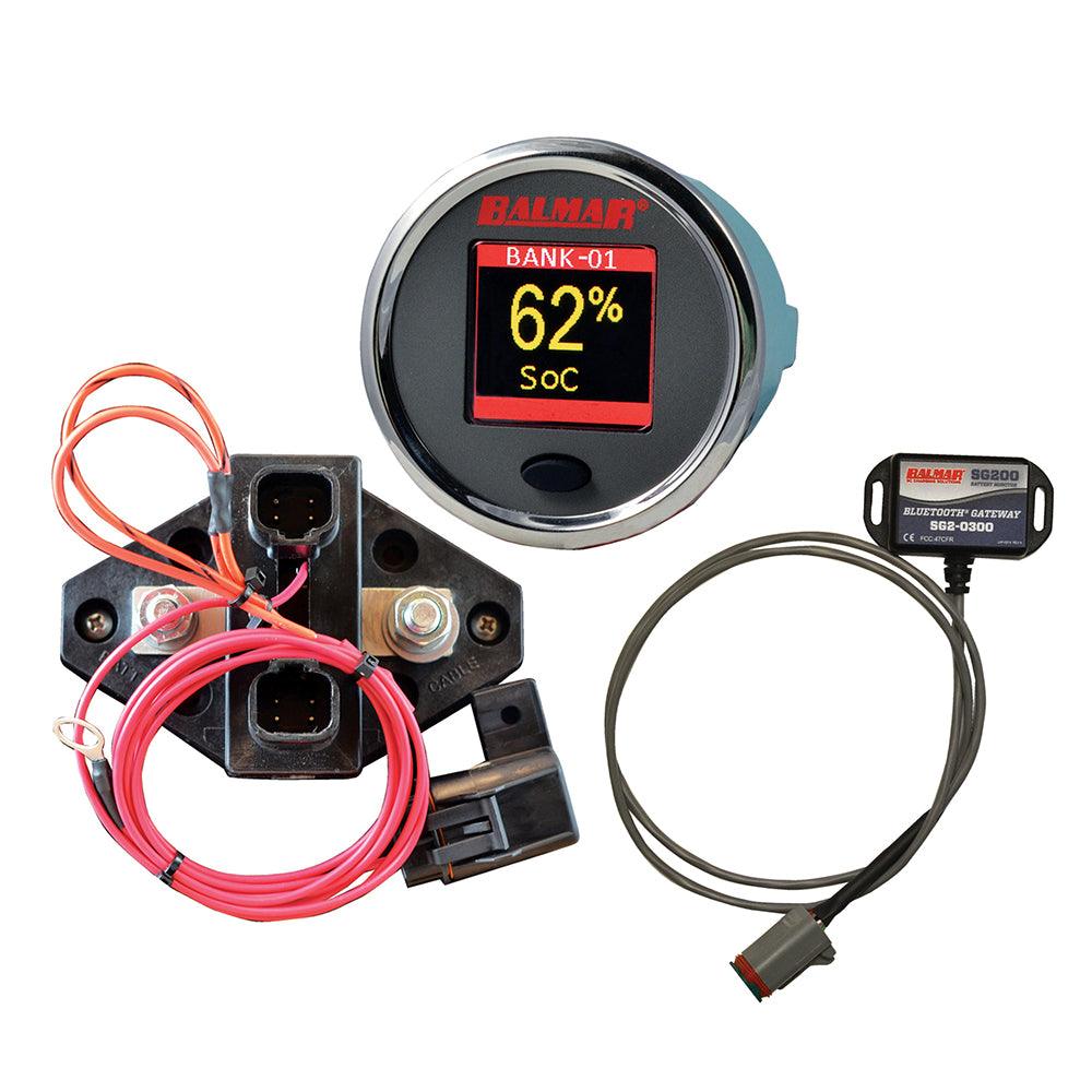 Balmar SG210 Battery Monitor Kit w/Display Shunt Gateway - Kesper Supply