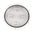 Beckson 8" Clear Center Screw-Out Deck Plate - White - Kesper Supply