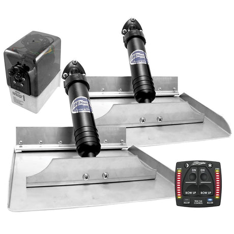 Bennett 12x12 Hydraulic Trim Tab System w/One Box Indication - Kesper Supply