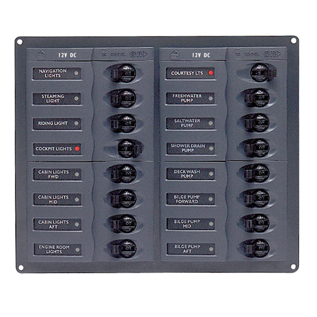 BEP DC Panel - 16-Way - No Meter - Kesper Supply