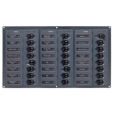 BEP DC Panel - 24-Way - No Meter - Kesper Supply