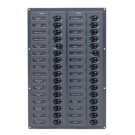 BEP DC Panel - 32-Way - No Meter - Vertical - Kesper Supply